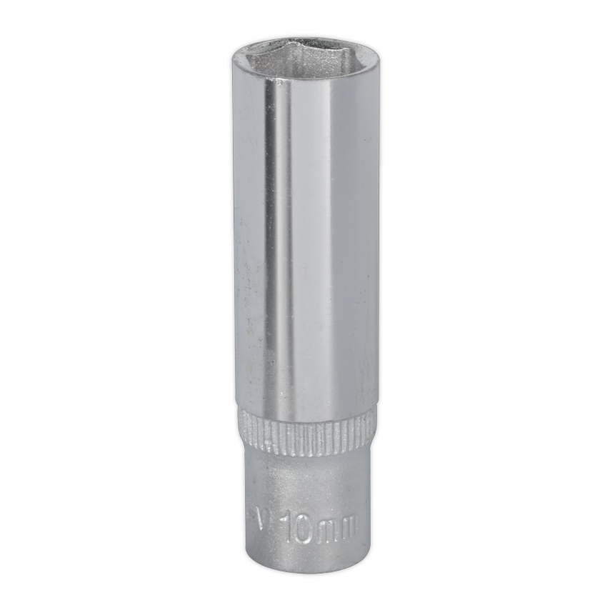 WallDrive Socket 10mm Deep 1/4" Square Drive