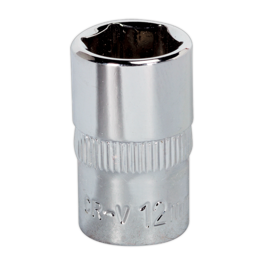 WallDrive Socket 12mm 3/8" Square Drive Fully Polished