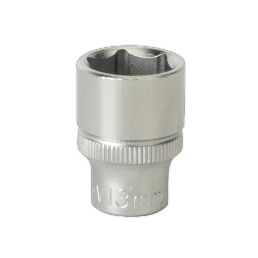 WallDrive Socket 13mm 1/4" Square Drive