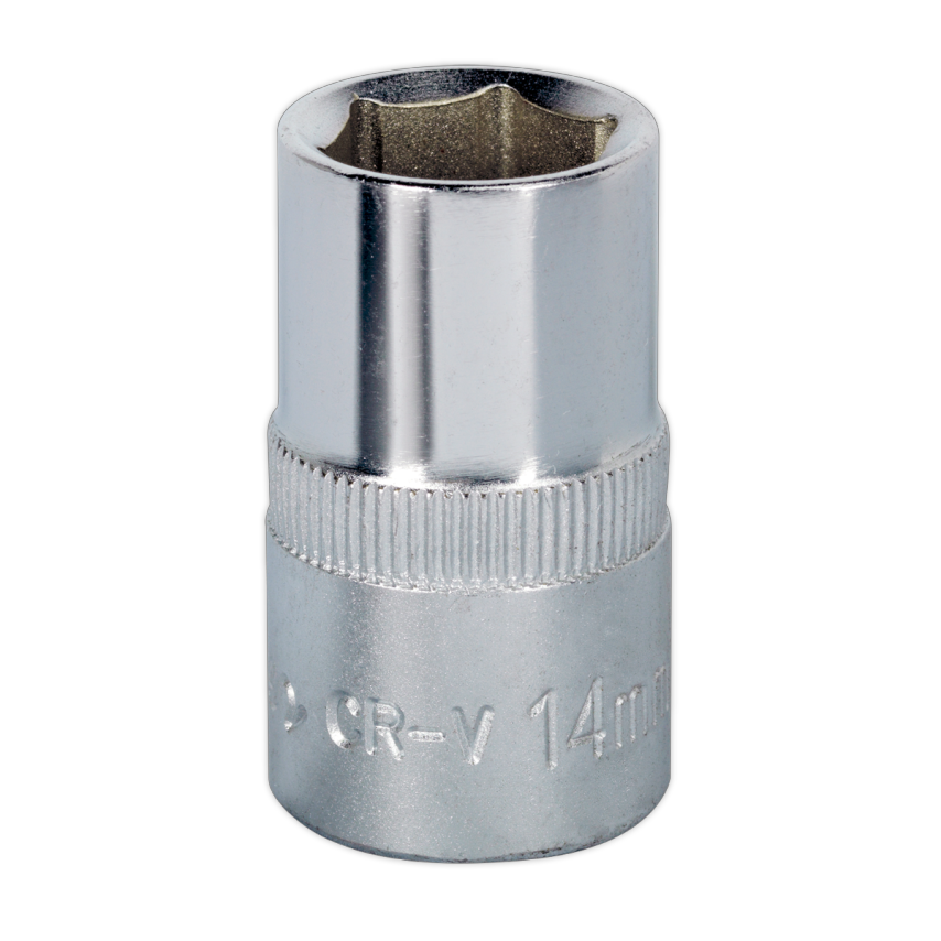 WallDrive Socket 14mm 1/2" Square Drive