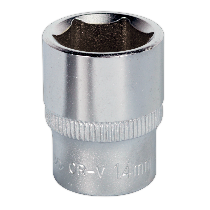 WallDrive Socket 14mm 1/4" Square Drive