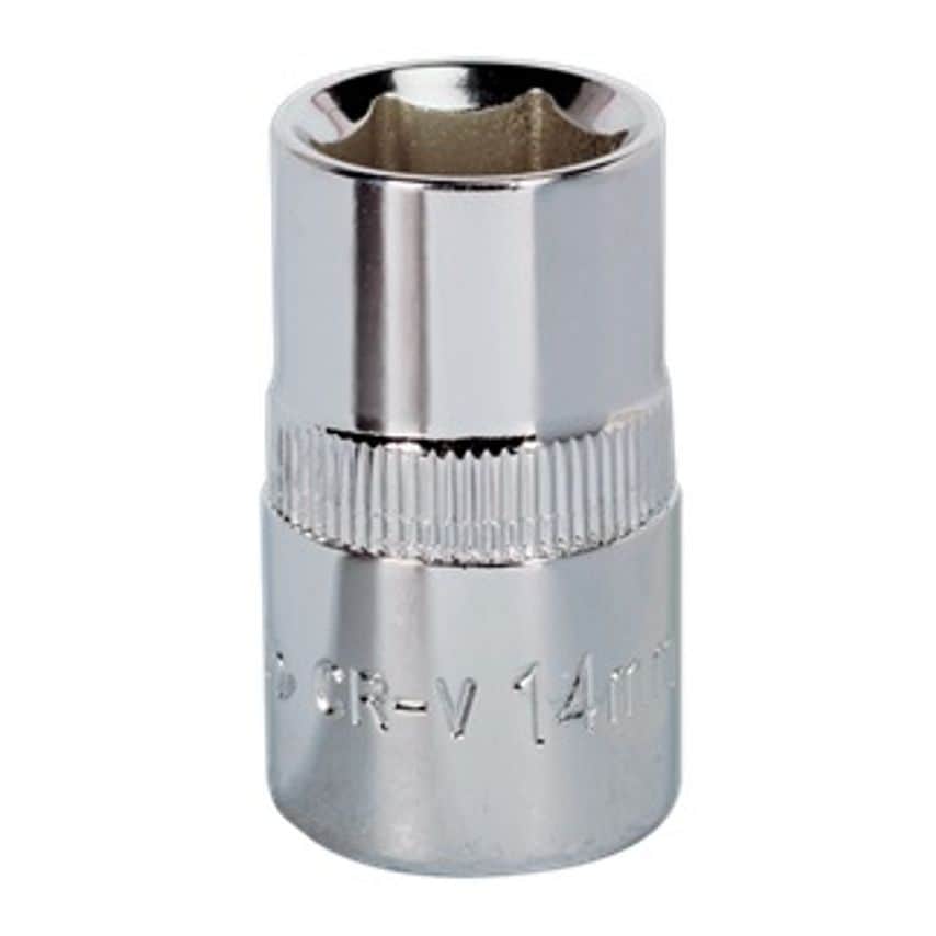 WallDrive Socket 15mm 1/2"Sq Drive Fully Polished