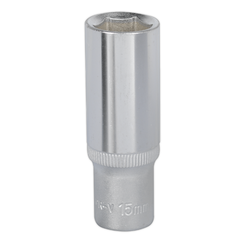 WallDrive Socket 15mm Deep 3/8" Square Drive