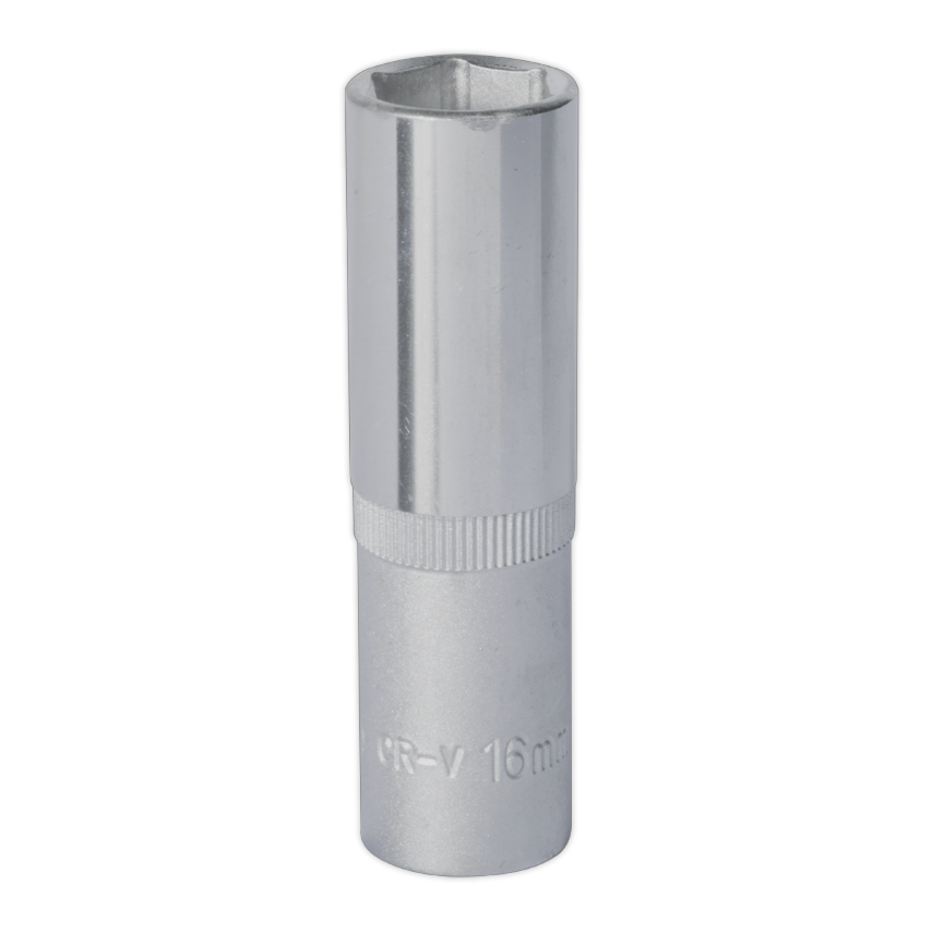 WallDrive Socket 16mm Deep 1/2" Square Drive