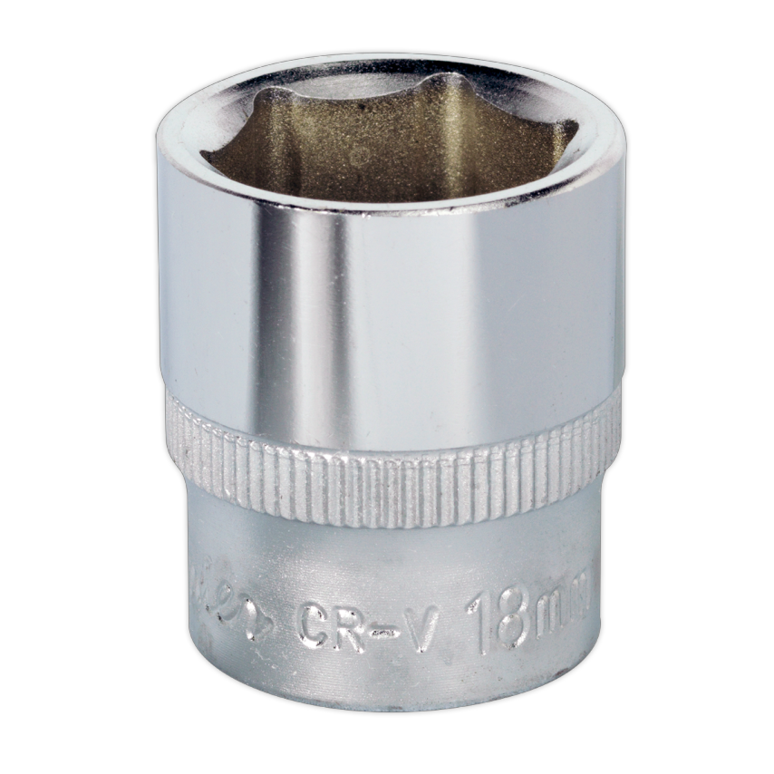 WallDrive Socket 18mm 3/8" Square Drive
