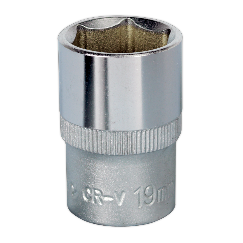 WallDrive Socket 19mm 1/2" Square Drive