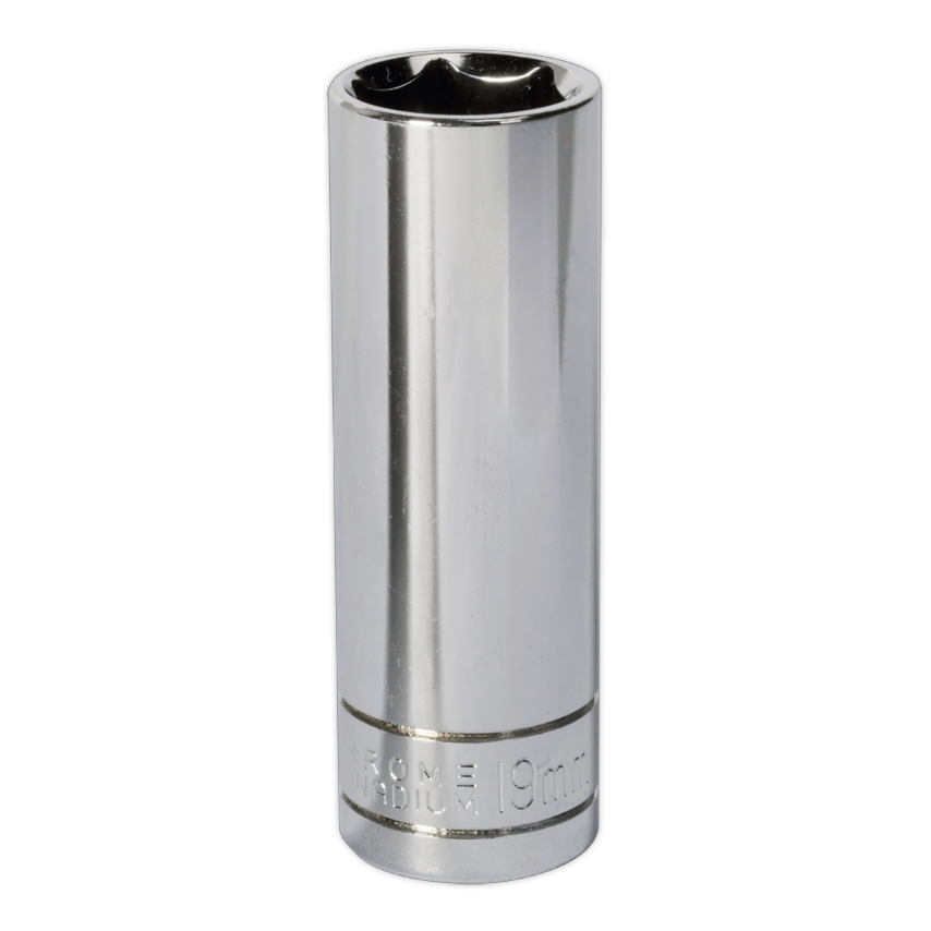 WallDrive Socket 19mm Deep 1/2" Square Drive