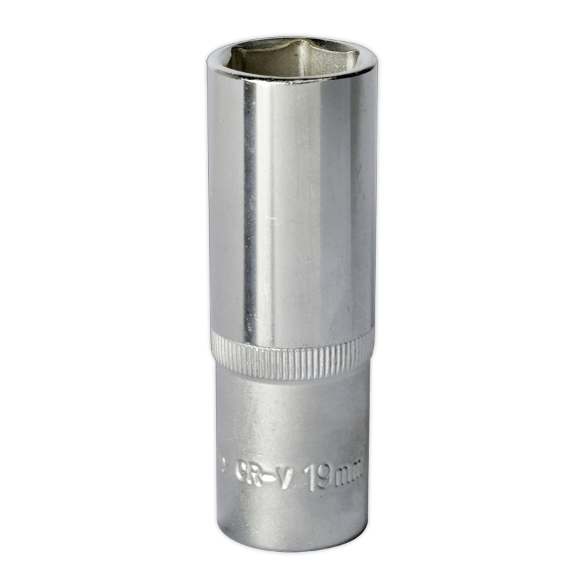 WallDrive Socket 19mm Deep 1/2" Square Drive