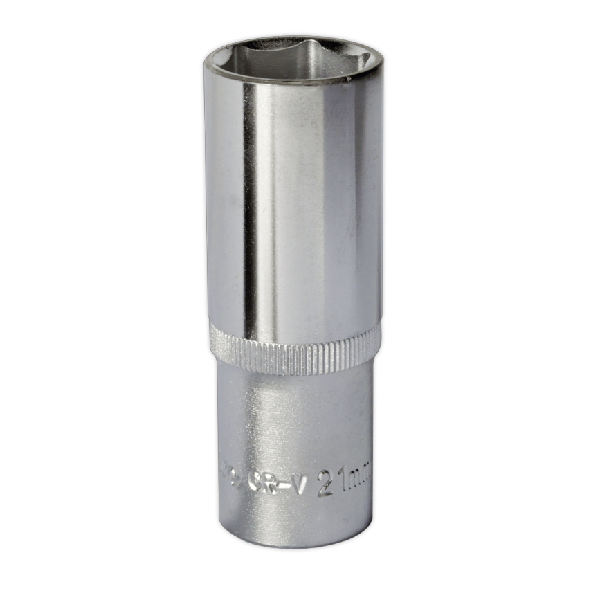 WallDrive Socket 21mm Deep 1/2" Square Drive