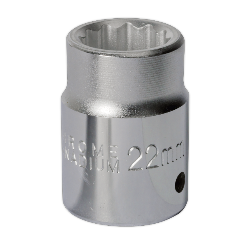 WallDrive Socket 22mm 3/4" Square Drive