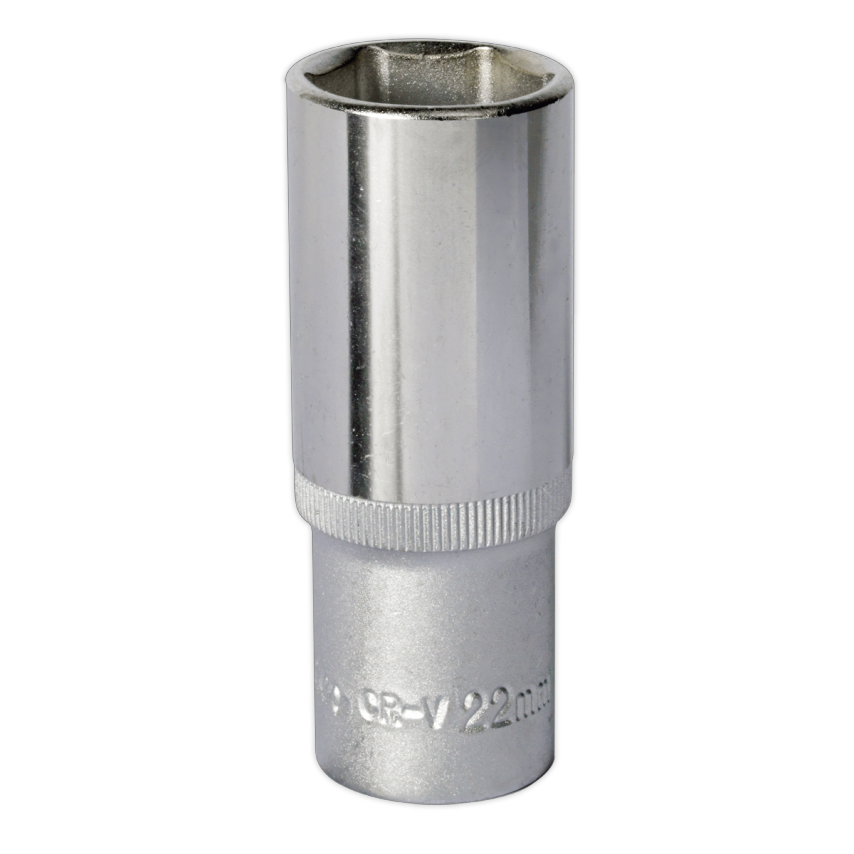 WallDrive Socket 22mm Deep 1/2" Square Drive