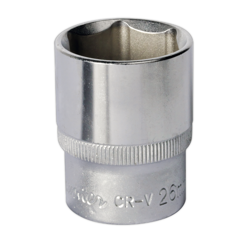 WallDrive Socket 26mm 1/2" Square Drive
