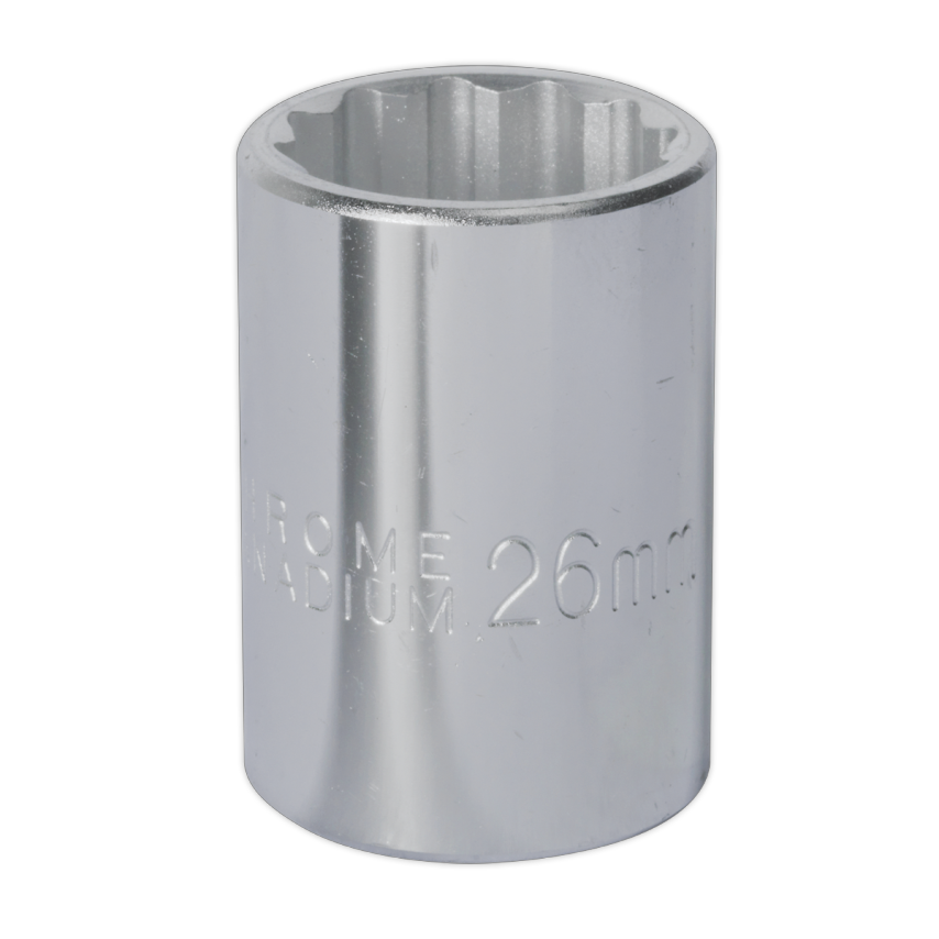 WallDrive Socket 26mm 3/4" Square Drive
