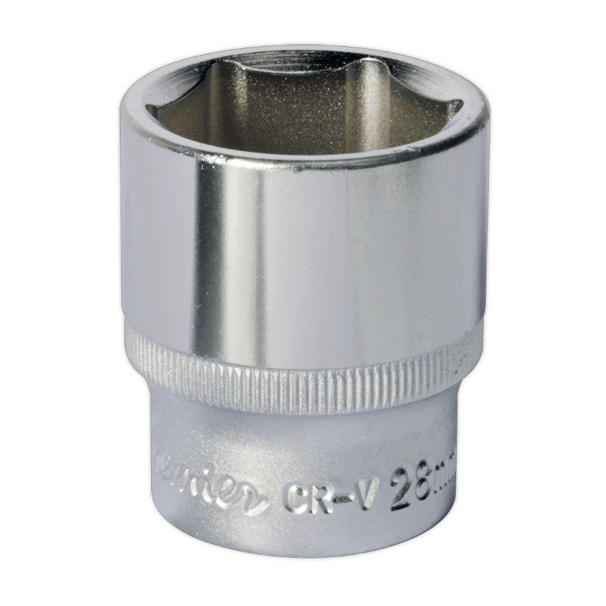 WallDrive Socket 28mm 1/2" Square Drive