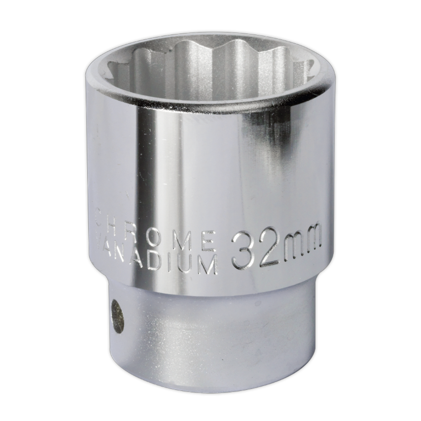 WallDrive Socket 32mm 3/4" Square Drive