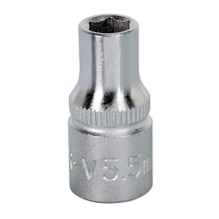 WallDrive Socket 5.5mm 1/4" Square Drive