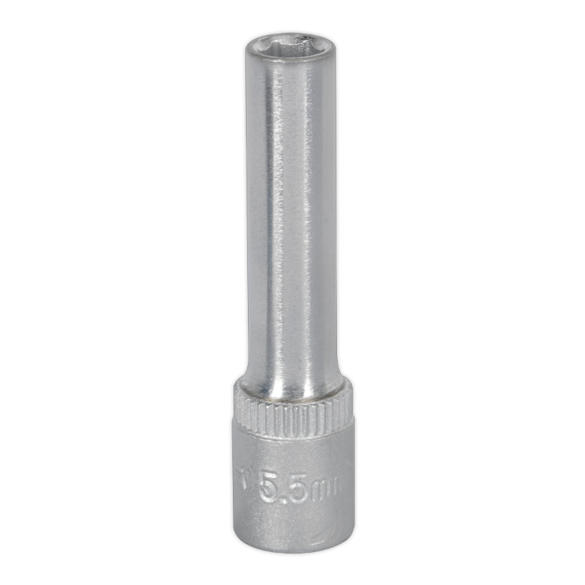 WallDrive Socket 5.5mm Deep 1/4" Square Drive