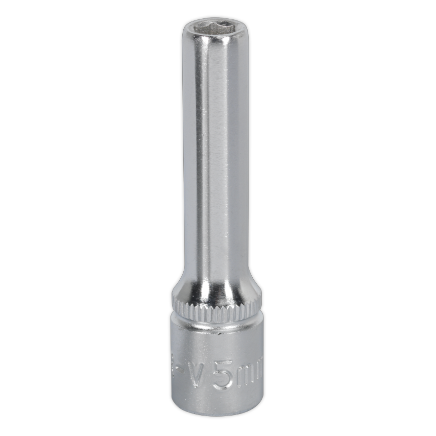 WallDrive Socket 5mm Deep 1/4" Square Drive