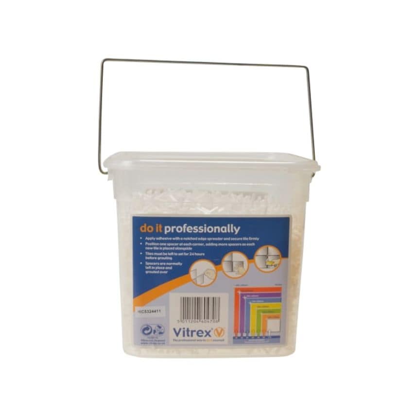 Wall Tile Spacers 2.5mm, Pack of 3000