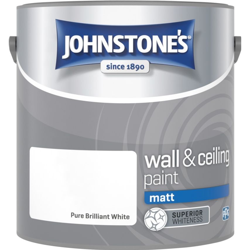 Wall & Ceiling Matt 2.5L Brilliant White