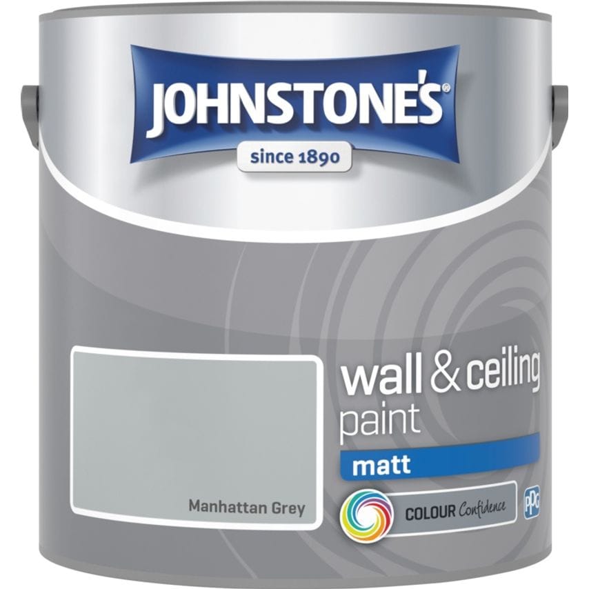 Wall & Ceiling Matt 2.5L Manhattan Grey