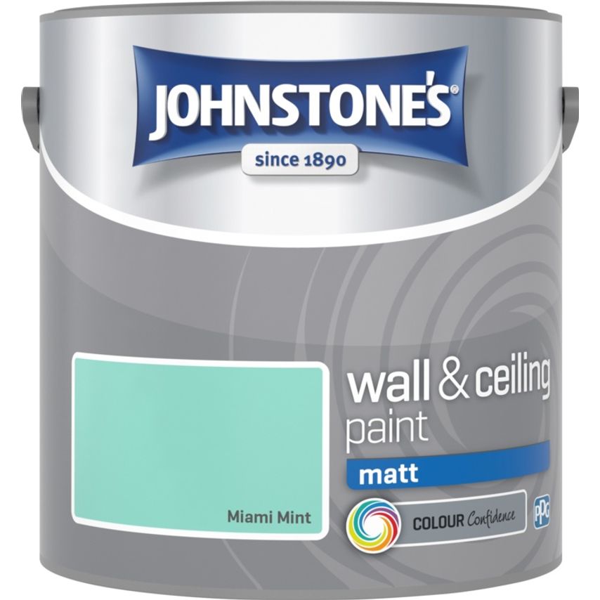 Wall & Ceiling Matt 2.5L Miami Mint
