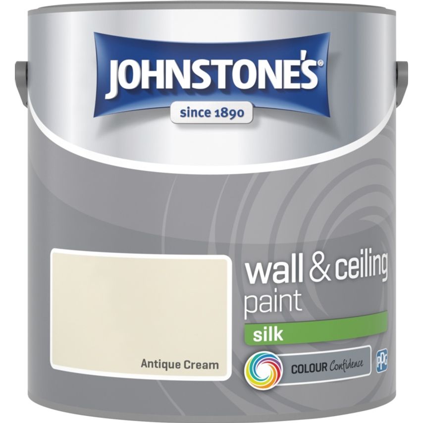 Wall & Ceiling Silk 2.5L Antique Cream