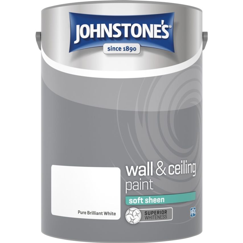Wall & Ceiling Soft Sheen 5L Brilliant White