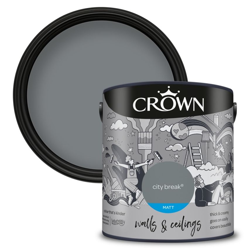 Walls & Ceilings Matt 2.5L City Break