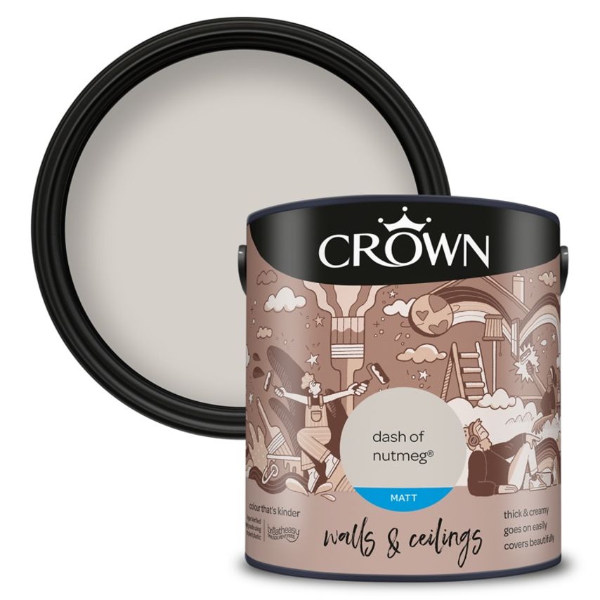 Walls & Ceilings Matt 2.5L Dash of Nutmeg