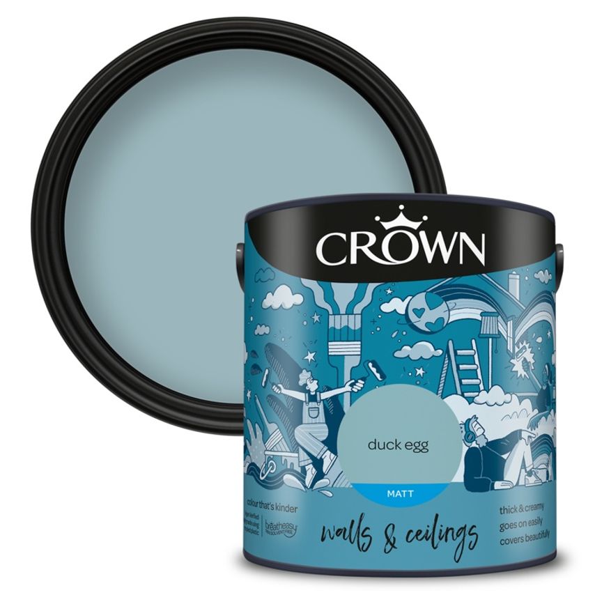 Walls & Ceilings Matt 2.5L Duck Egg