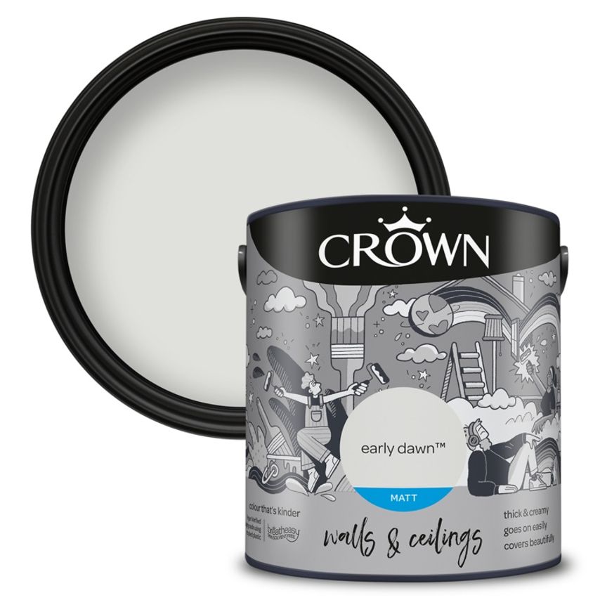Walls & Ceilings Matt 2.5L Early Dawn
