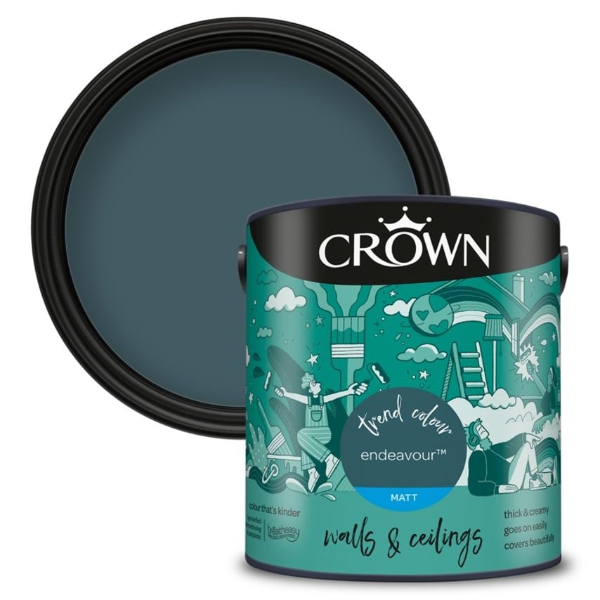 Walls & Ceilings Matt 2.5L Endeavour
