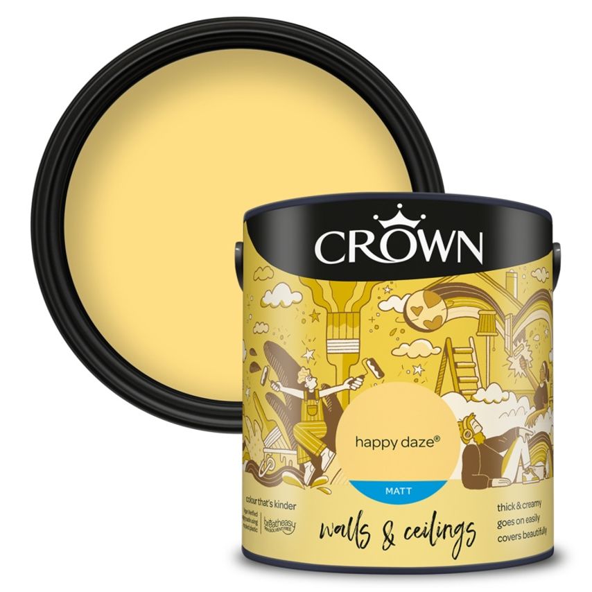 Walls & Ceilings Matt 2.5L Happy Daze