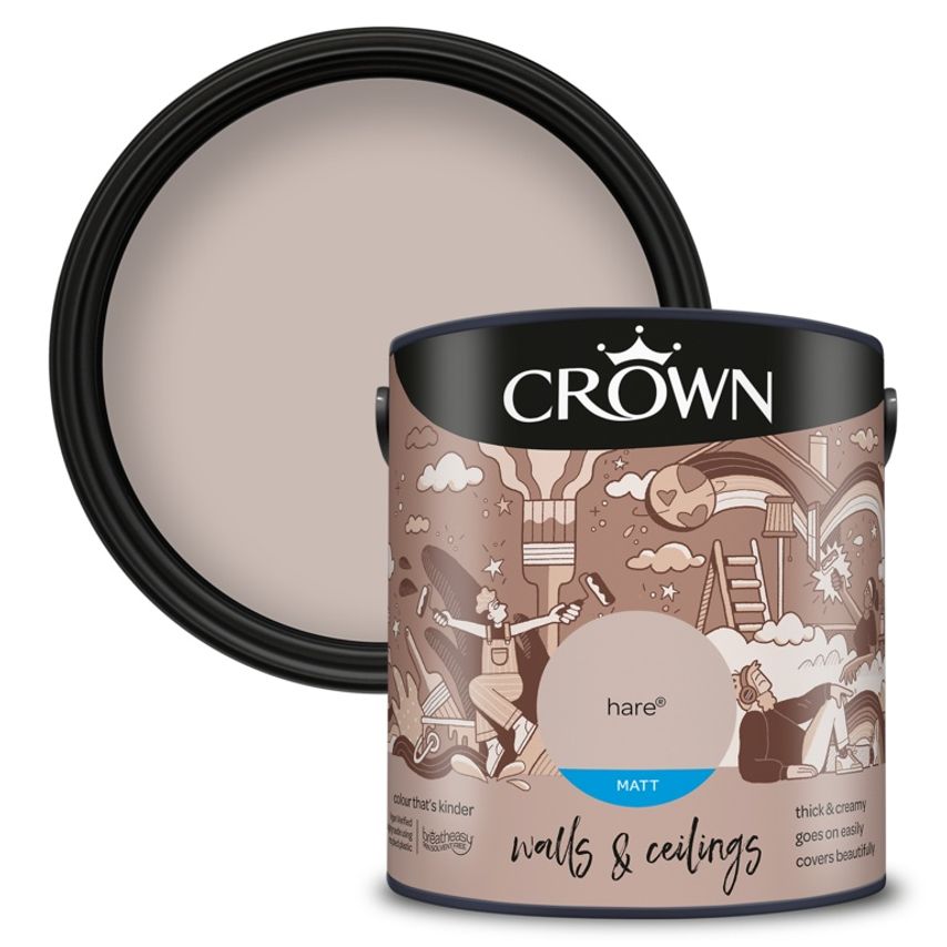 Walls & Ceilings Matt 2.5L Hare