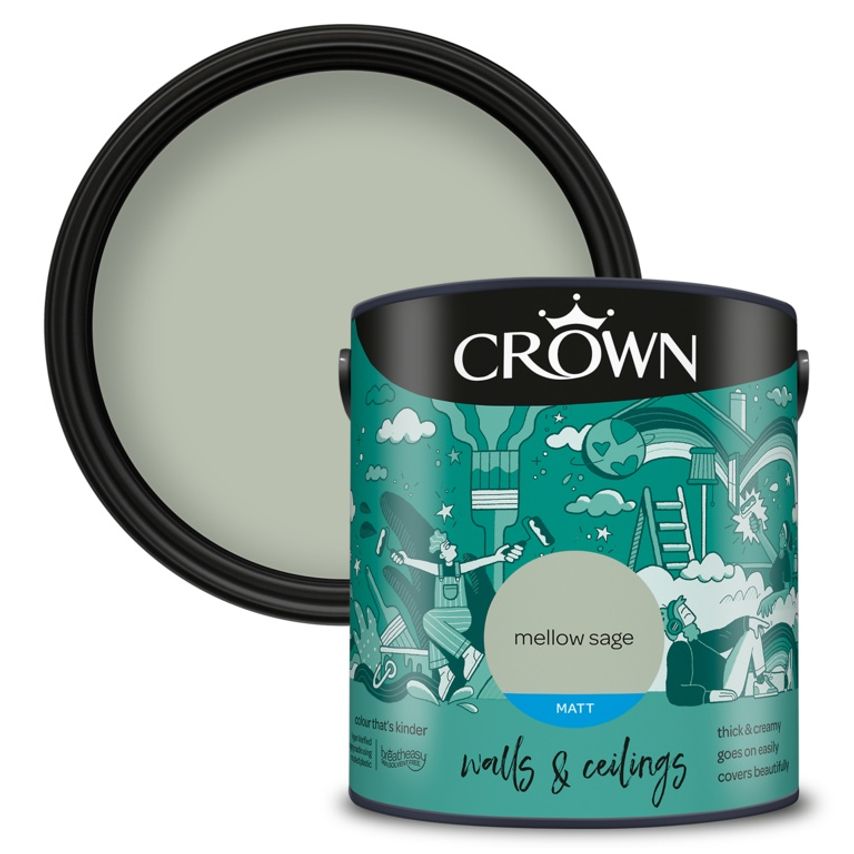 Walls & Ceilings Matt 2.5L Mellow Sage