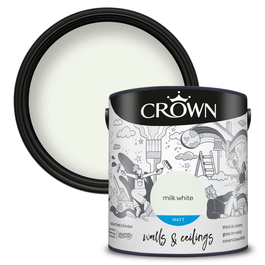 Walls & Ceilings Matt 2.5L Milk White