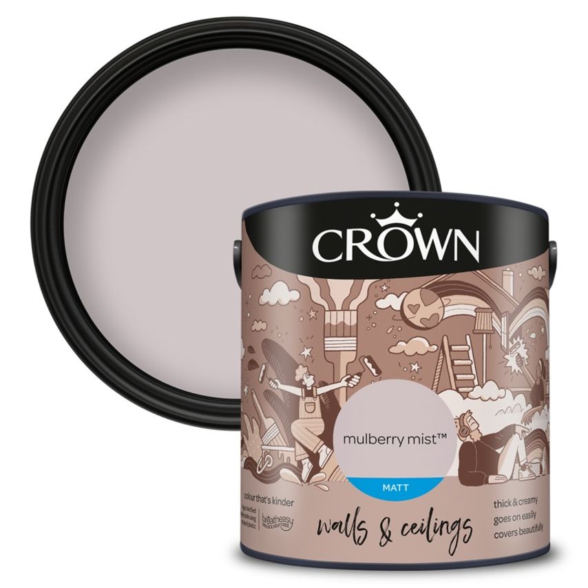 Walls & Ceilings Matt 2.5L Mulberry Mist