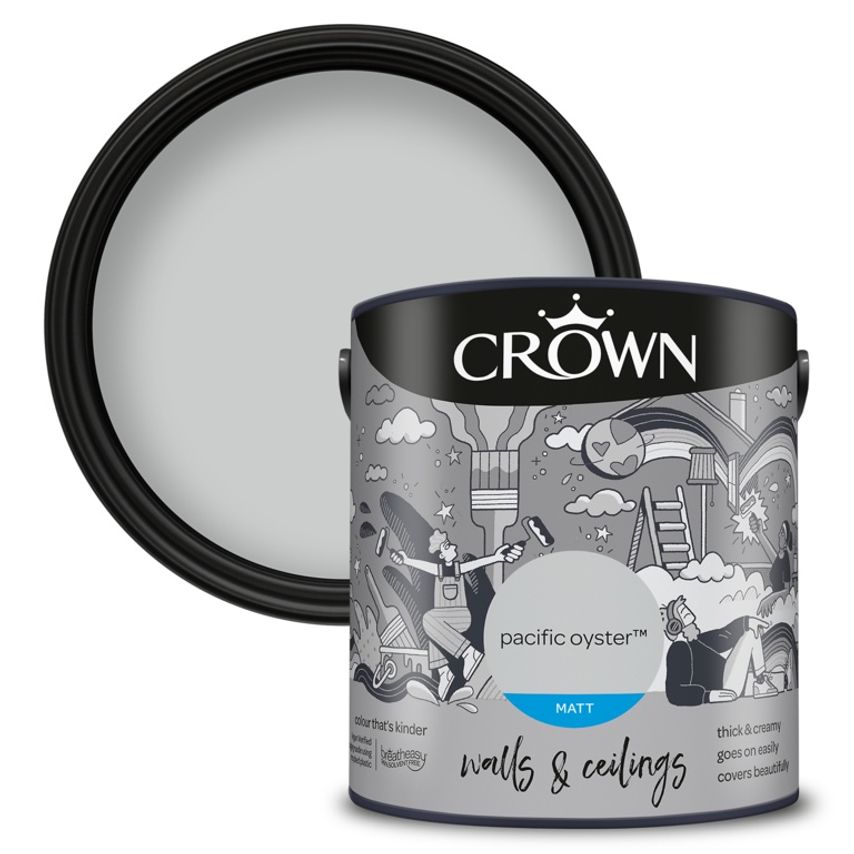 Walls & Ceilings Matt 2.5L Pacific Oyster