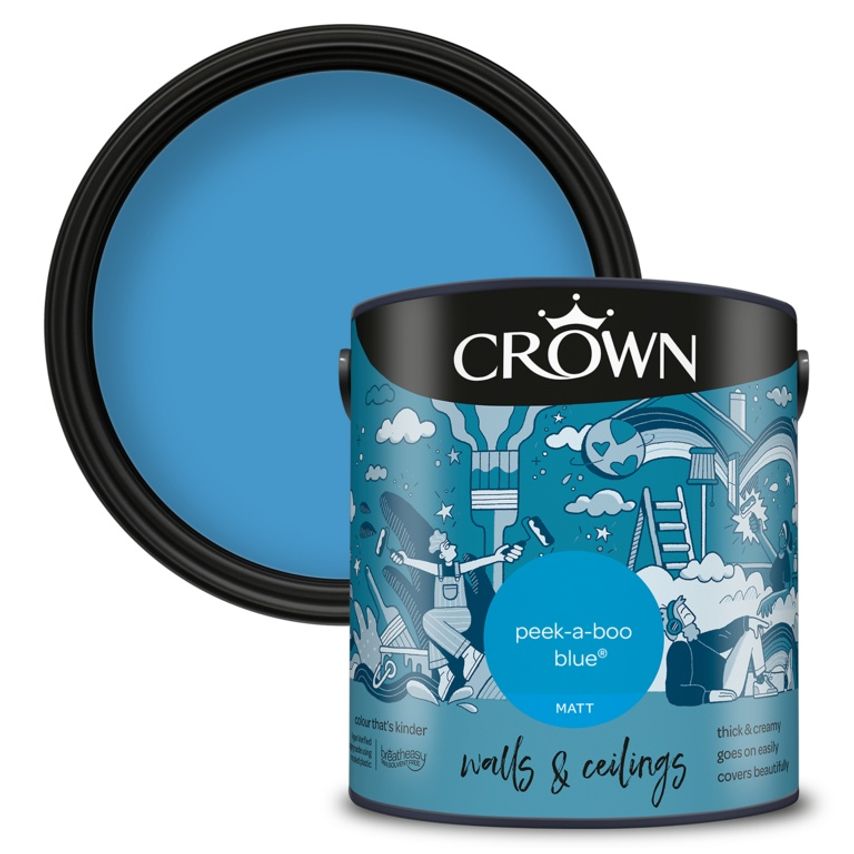 Walls & Ceilings Matt 2.5L Peekaboo Blue