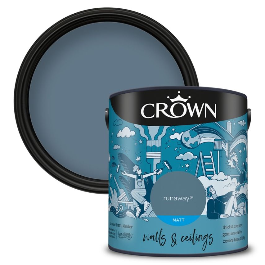 Walls & Ceilings Matt 2.5L Runaway