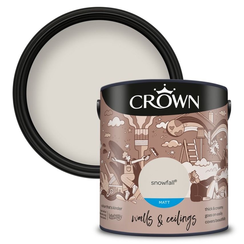 Walls & Ceilings Matt 2.5L Snowfall
