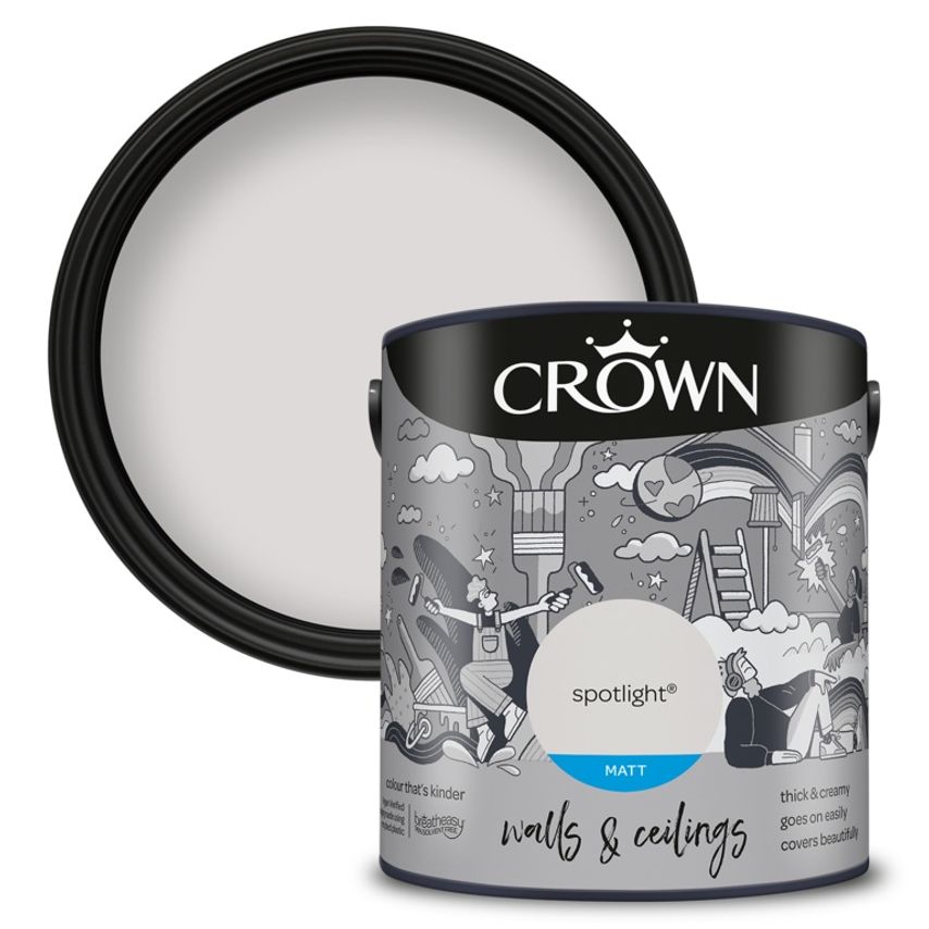 Walls & Ceilings Matt 2.5L Spot Light
