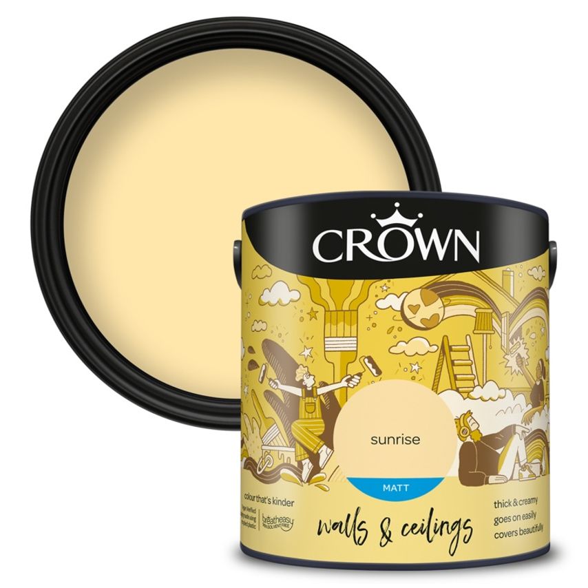 Walls & Ceilings Matt 2.5L Sunrise