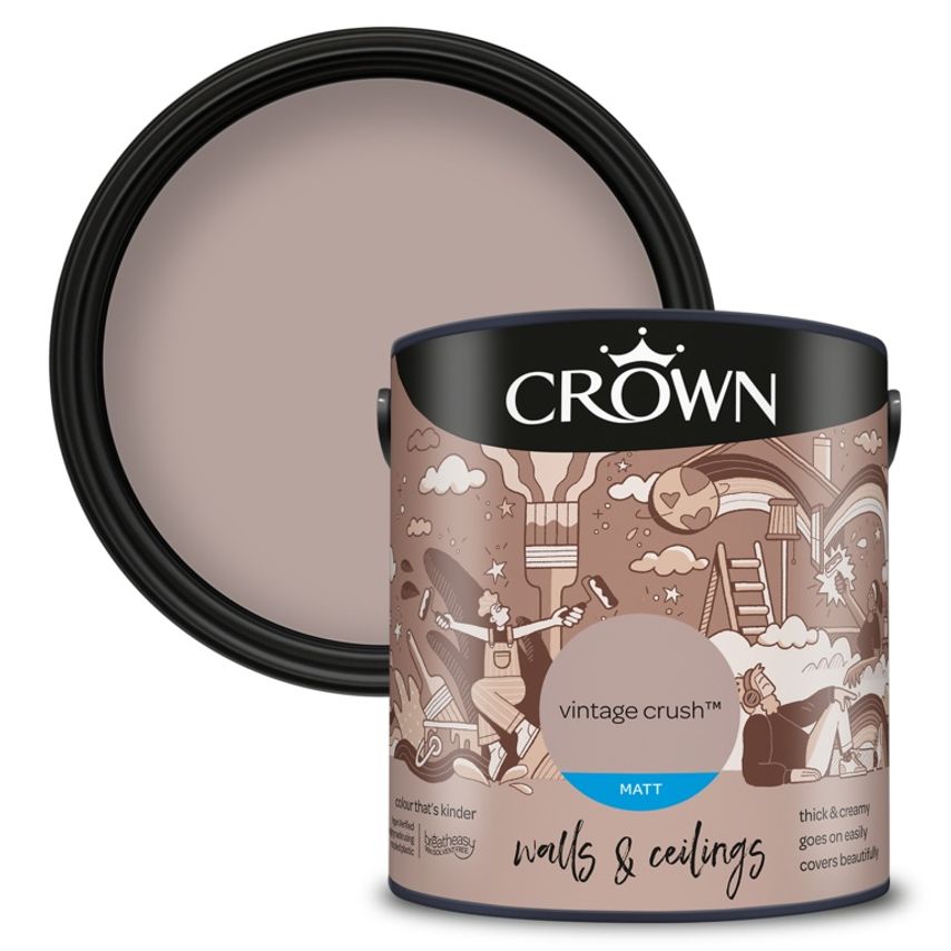 Walls & Ceilings Matt 2.5L Vintage Crush