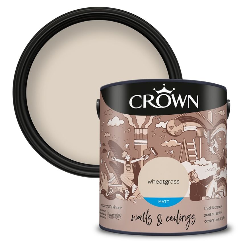 Walls & Ceilings Matt 2.5L Wheatgrass