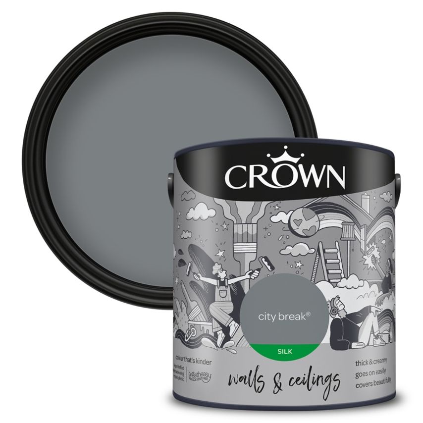 Walls & Ceilings Silk 2.5L City Break