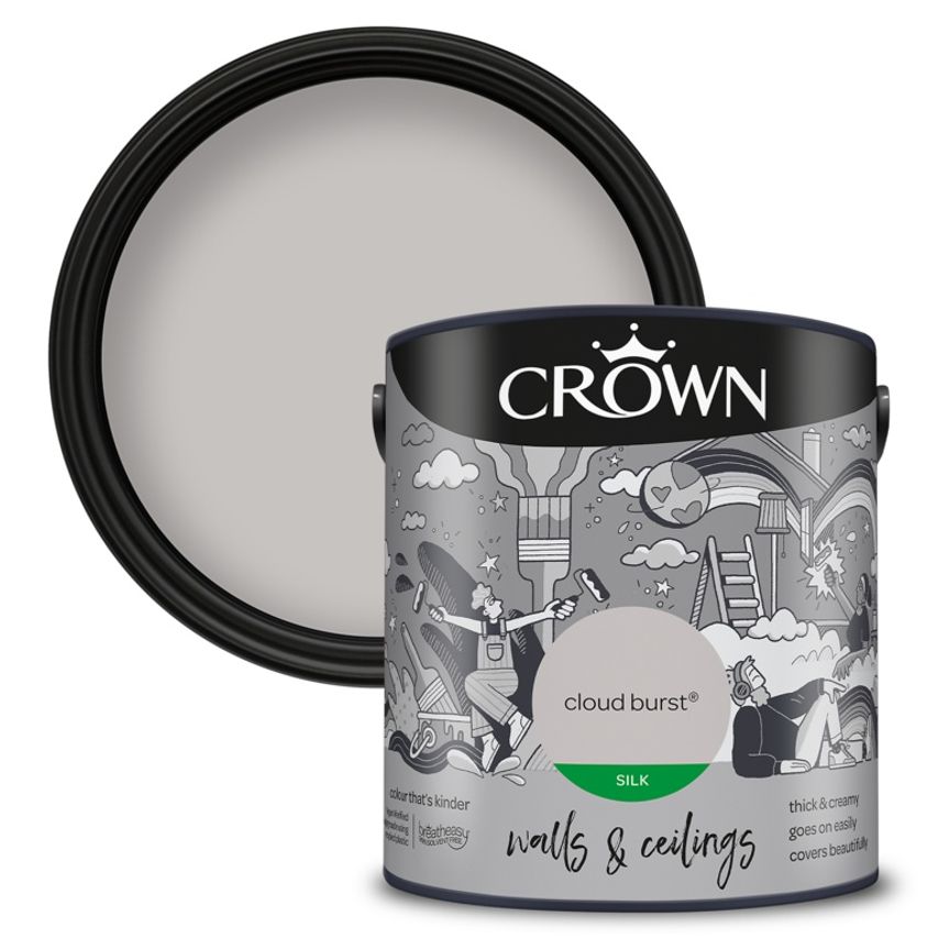 Walls & Ceilings Silk 2.5L Cloud Burst