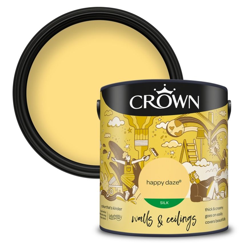 Walls & Ceilings Silk 2.5L Happy Daze