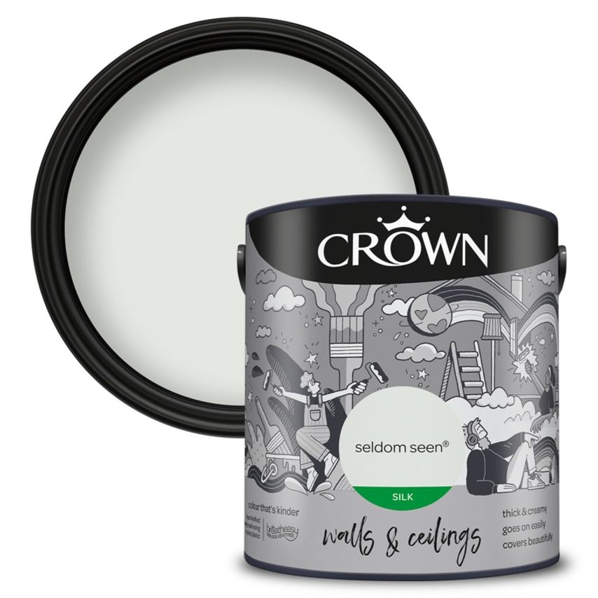 Walls & Ceilings Silk 2.5L Seldom SEEN